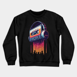 Awesome Mixtape Vol 2, Cassette tape Retro Crewneck Sweatshirt